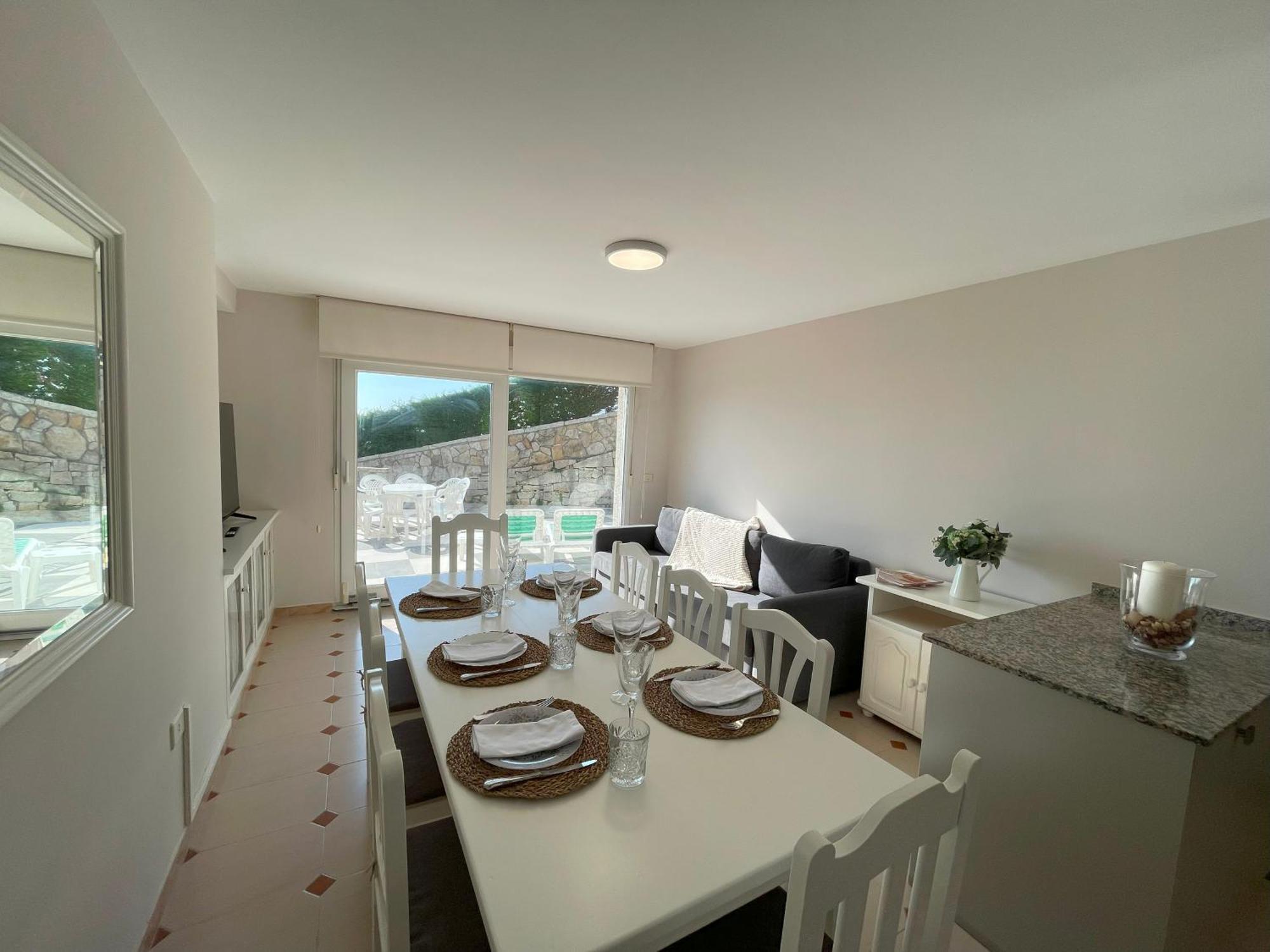 Apartamentos Fontenla-Lanzada Soutullo Bagian luar foto
