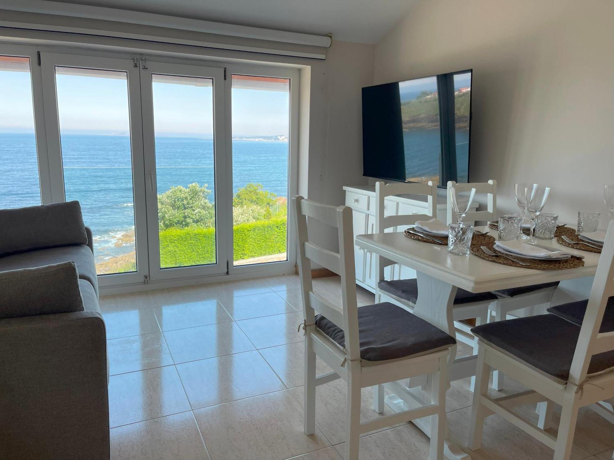 Apartamentos Fontenla-Lanzada Soutullo Bagian luar foto