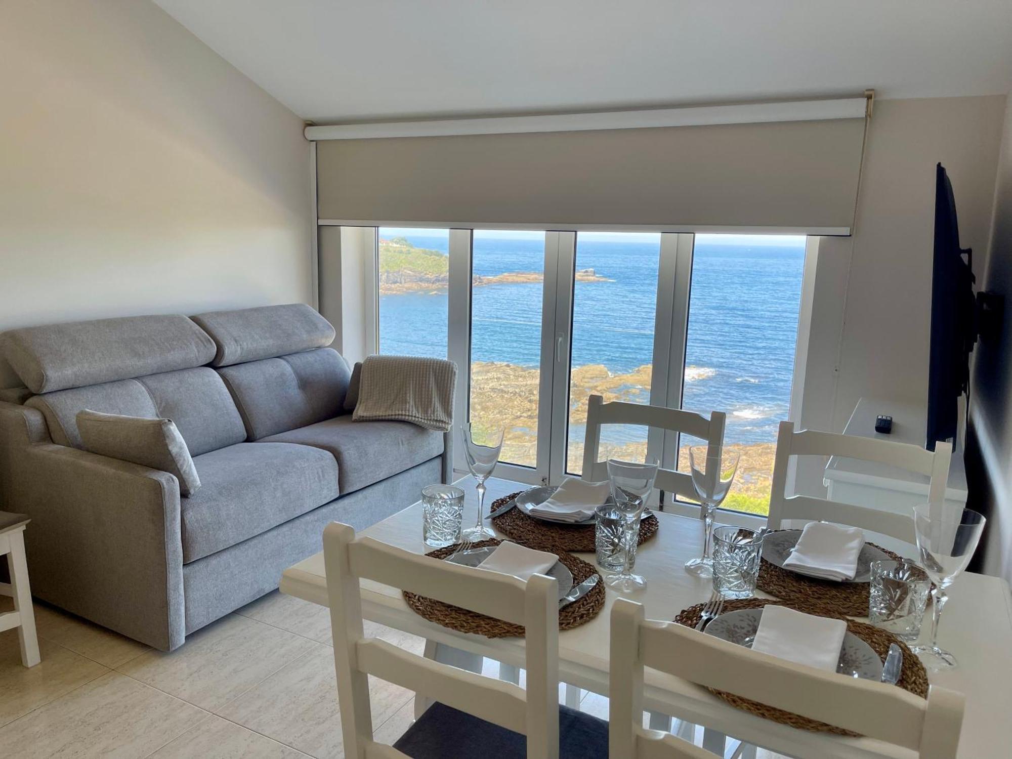 Apartamentos Fontenla-Lanzada Soutullo Bagian luar foto