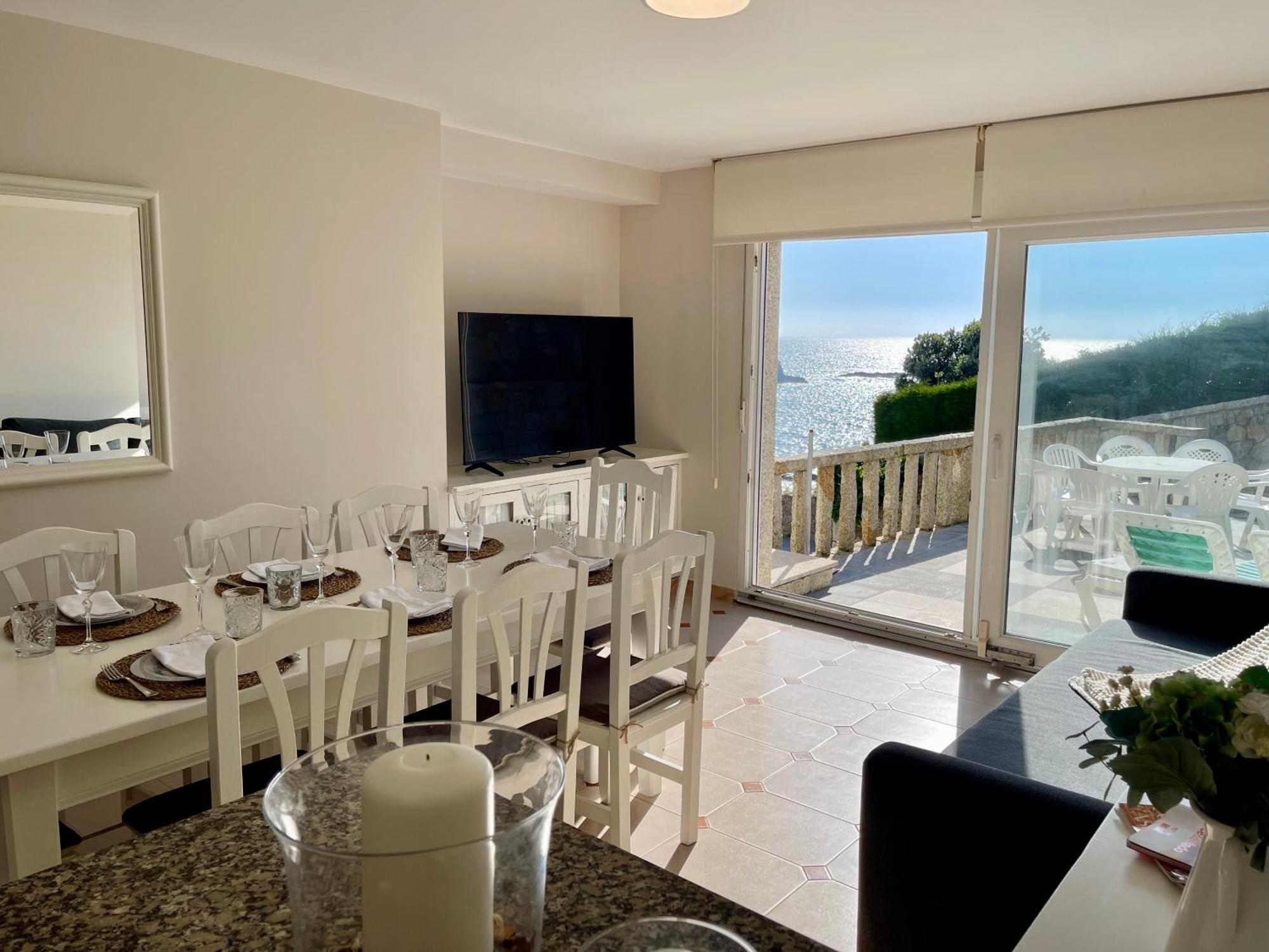 Apartamentos Fontenla-Lanzada Soutullo Bagian luar foto