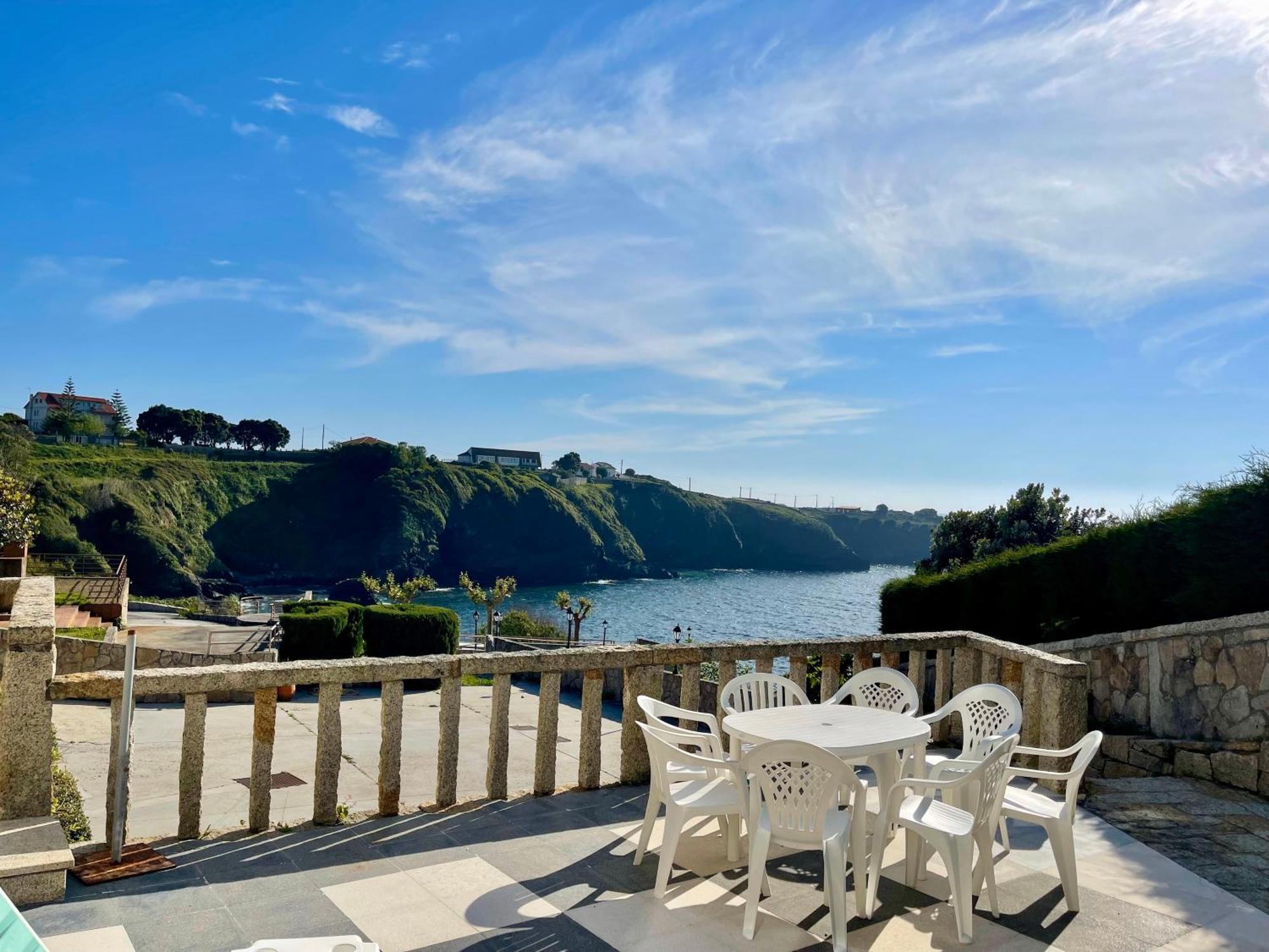 Apartamentos Fontenla-Lanzada Soutullo Bagian luar foto
