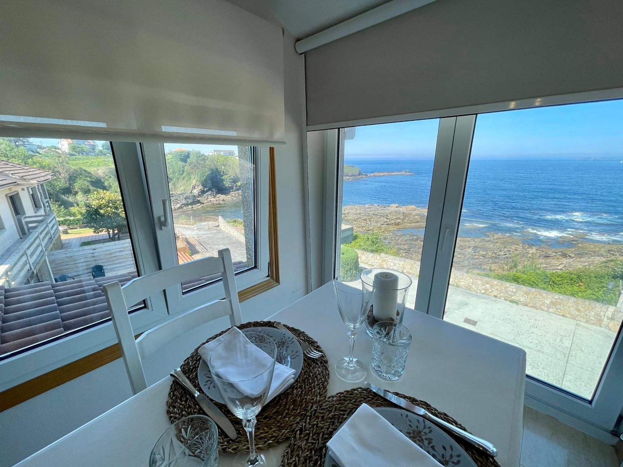 Apartamentos Fontenla-Lanzada Soutullo Bagian luar foto