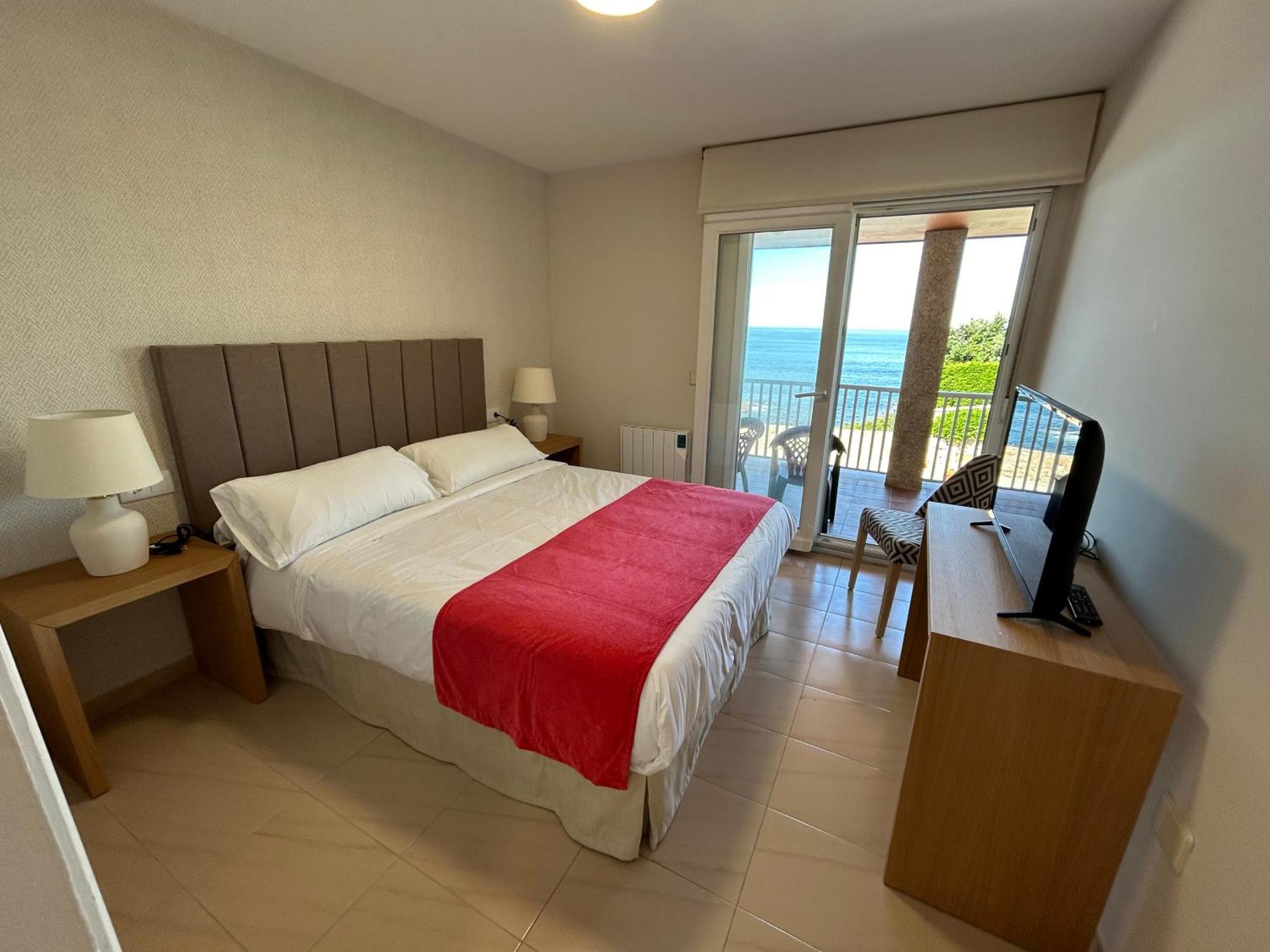 Apartamentos Fontenla-Lanzada Soutullo Bagian luar foto
