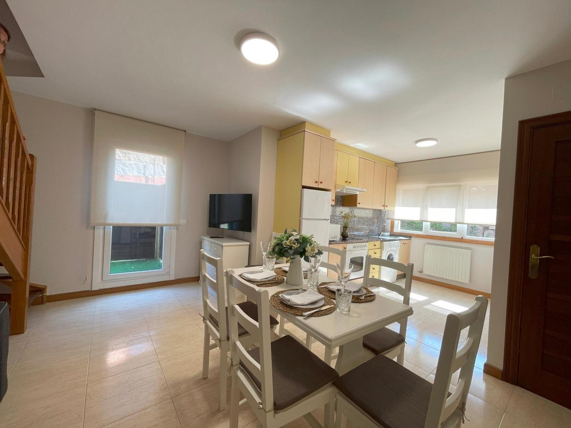 Apartamentos Fontenla-Lanzada Soutullo Bagian luar foto