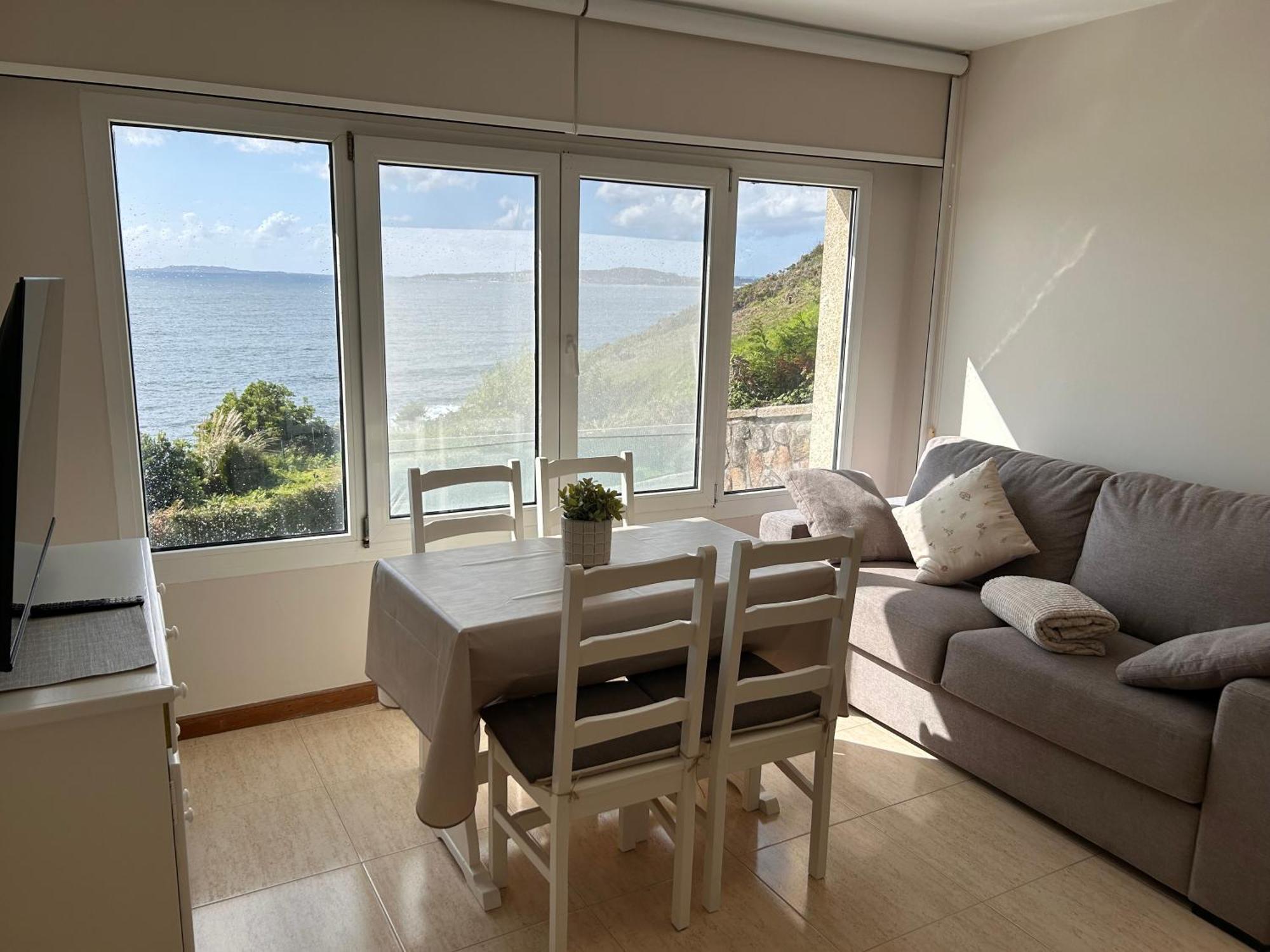 Apartamentos Fontenla-Lanzada Soutullo Bagian luar foto